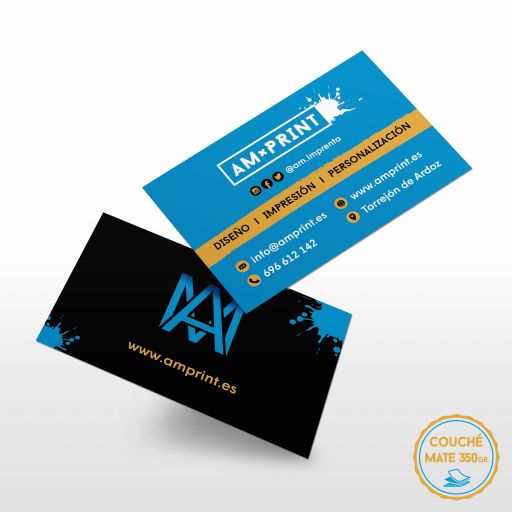 OFERTA - Tarjeta de Visita - Couché 350 gr. Mate [1]
