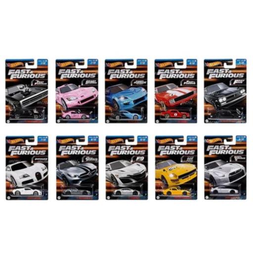 Serie 3 Hot wheels fast and furious 