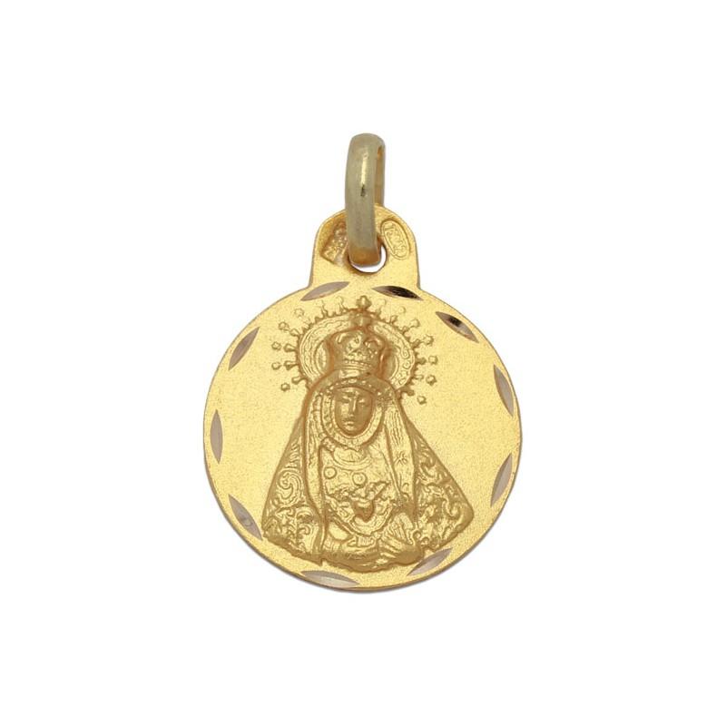 Medalla Oro 18K Virgen de los Dolores Ref. M580
