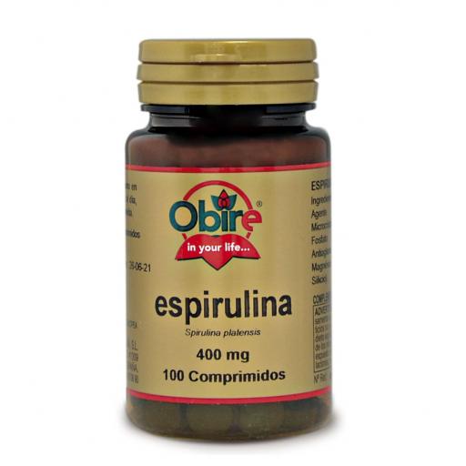 ESPIRULINA 400 mg  100 comprimidos  [0]