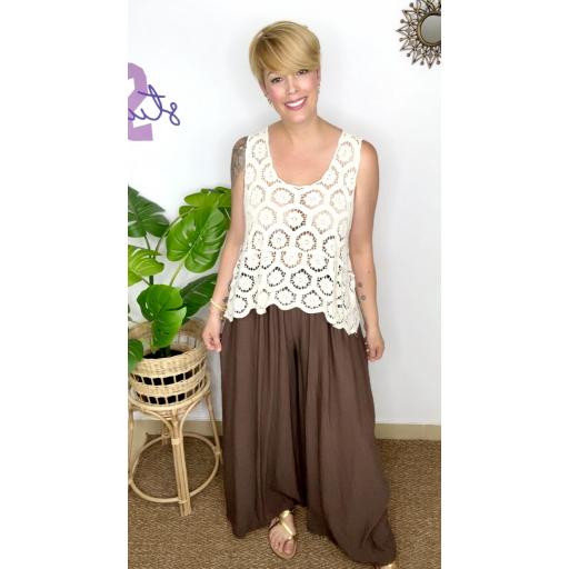 r.203 Pantalón palazzo 