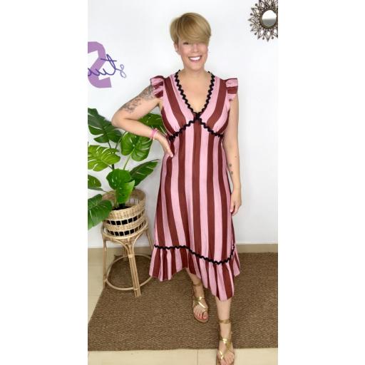 r.232 Vestido toscana rayas  [1]