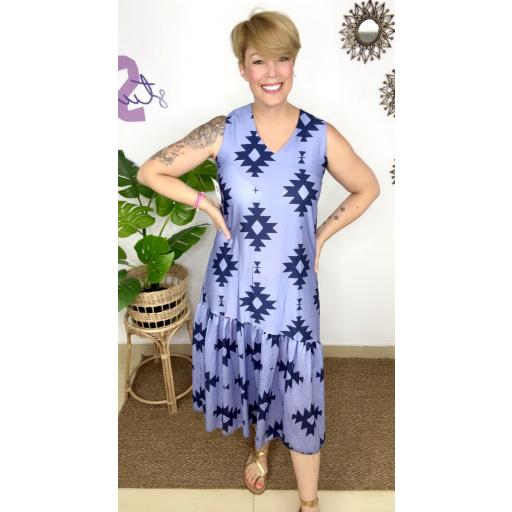 r.238 Vestido Toscana étnico