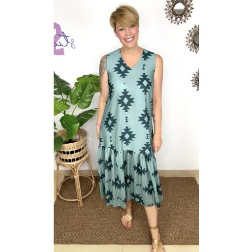 r.239 Vestido Toscana étnico. [1]