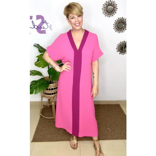 r.130 Vestido kaftán.