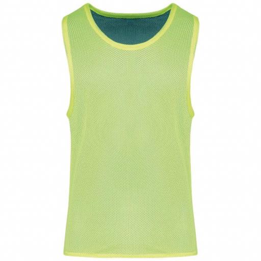 PETO REVERSIBLE Multi-deportes Senior-Júnior AMARILLO AZUL