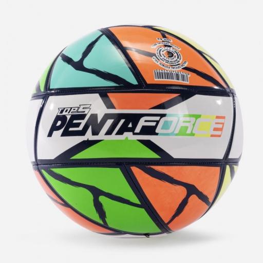 BALÓN FUTBOL SALA TOP 5 PENTAFORCE MULTICOLOR 58 cm 401097AC001A [2]