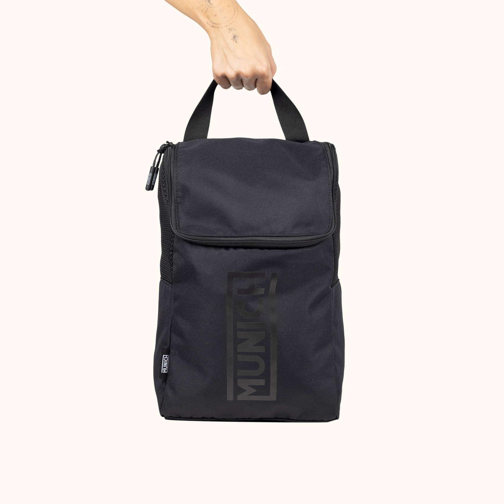 ZAPATILLERO MUNICH 6500274 Bolsa para calzado reciclada Team Sports (negra)