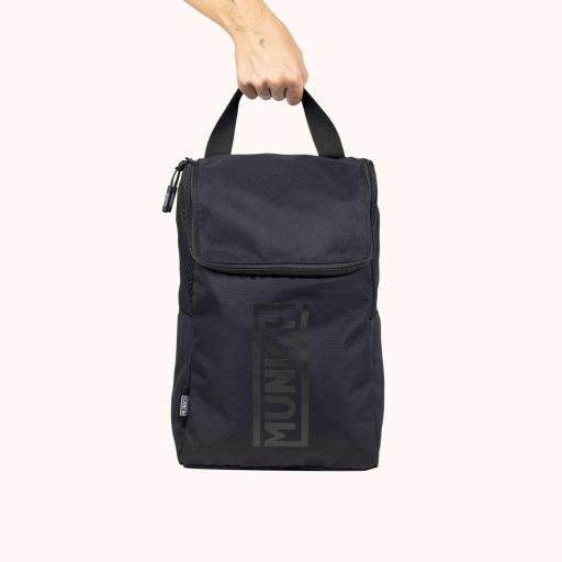 ZAPATILLERO MUNICH 6500274 Bolsa para calzado reciclada Team Sports (negra) [0]