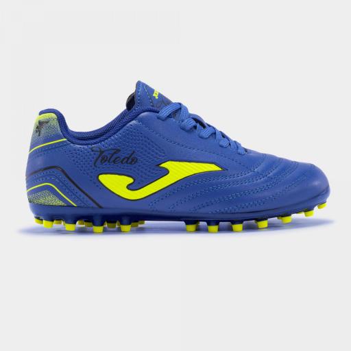 BOTA DE FUTBOL TOLEDO JUNIOR JOMA ROYAL CESPED ARTIFICIAL MULTITACO TOJW2404AG [0]