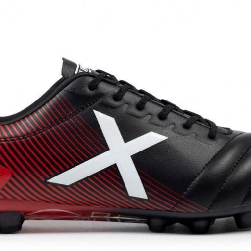 Bota Fútbol Munich Arenga 2159315 AG Negro/Rojo [0]