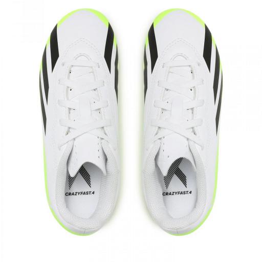 Bota Fútbol adidas X CRAZYFAST 4 FxG Júnior Blanca IE1588 [3]