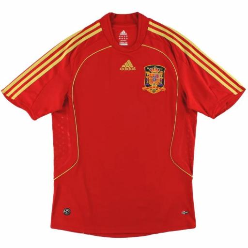 CAMISETA ROJA SELECCION DE ESPAÑA adidas 2008-10 - 614185