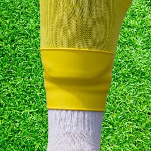 NeoGrip Elasticas Sujeta Espinilleras Amarillo