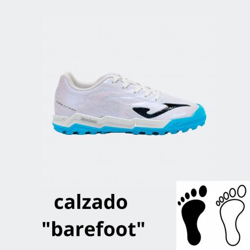 ZAPATILLA BAREFOOT JOMA EVOLUTION JUNIOR 2532 BLANCO TURF BFEJW2532TF [2]