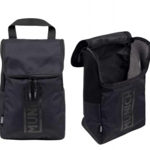 ZAPATILLERO MUNICH 6500274 Bolsa para calzado reciclada Team Sports (negra) [1]
