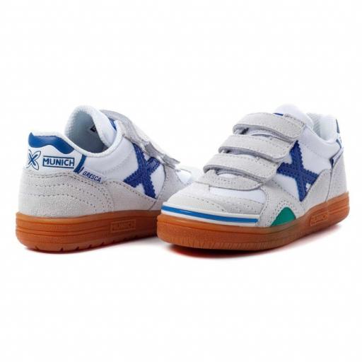 ZAPATILLA MUNICH GRESCA KID VELCRO 1508604 [1]