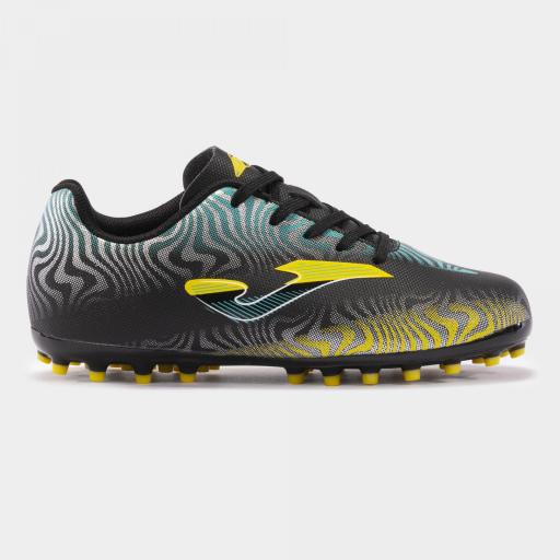 BOTA DE FUTBOL JOMA EVOLUTION JR 2401 NEGRO ARTIFICIAL EVJW2401AG [2]