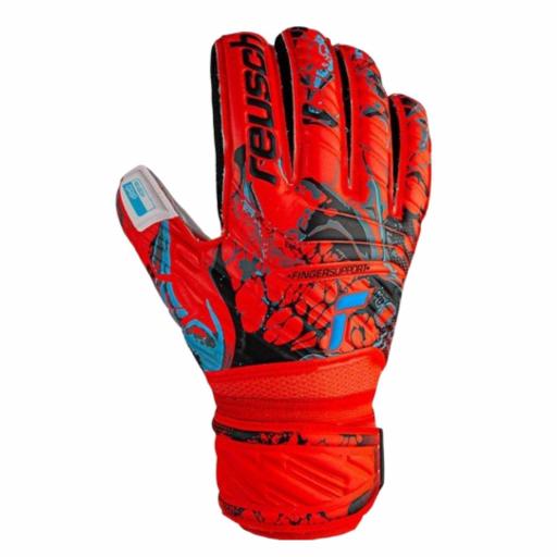 Guantes de portero Reusch Attrakt Grip Finger con soporte para dedos 53 70 810 3334 [0]