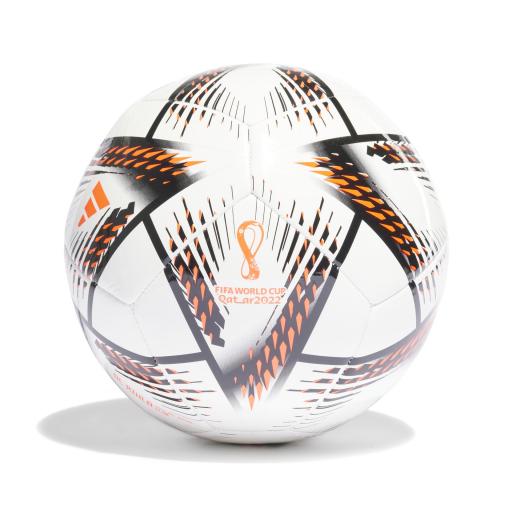 Balón Fútbol Adidas Al Rihla clb Mundial 2022 Qatar WHITE/BLACK/SOLRED H57778