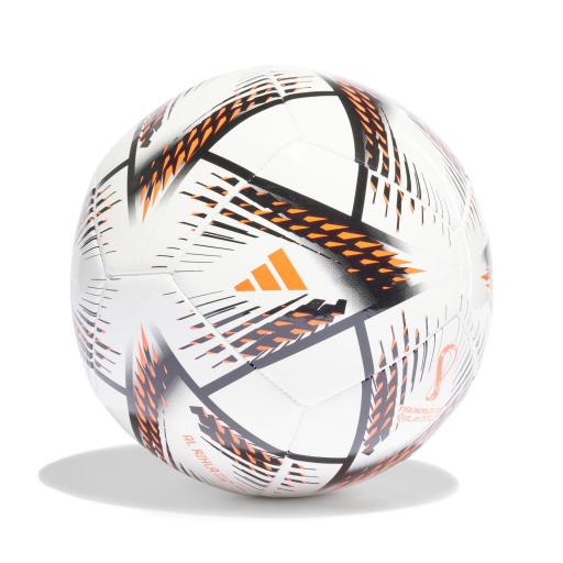 Balón Fútbol Adidas Al Rihla clb Mundial 2022 Qatar WHITE/BLACK/SOLRED H57778 [1]