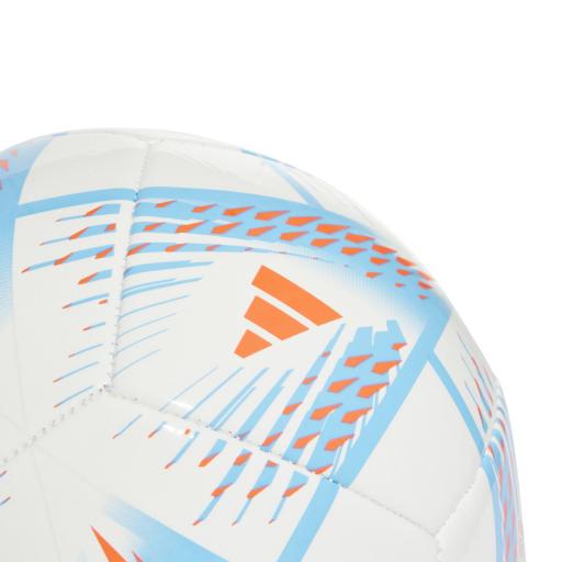 Balón Fútbol Adidas Al Rihla clb Mundial 2022 Qatar WHITE/PANTON/SOLRED H57786 [3]