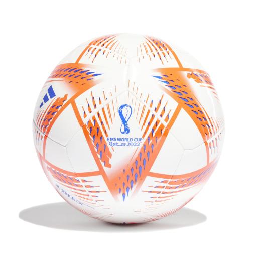 Balón Fútbol Adidas Al Rihla Club Mundial 2022 Qatar Blanco-Rojo Solar-Pantone H57801 Talla 5 [0]