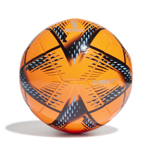 Balón Fútbol Adidas Al Rihla clb Mundial 2022 Qatar SORANG/BLACK/PANTON H57803 [1]
