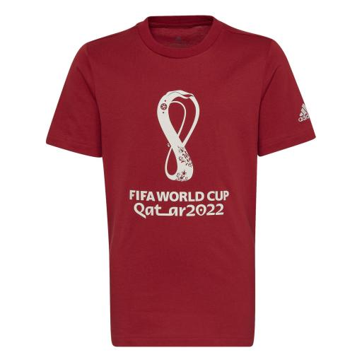 camiseta Fifa World cup Qatar 2022 roja HD6385 [0]