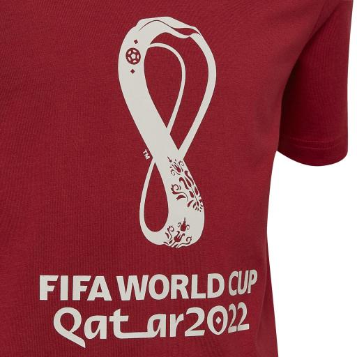 camiseta Fifa World cup Qatar 2022 roja HD6385 [3]