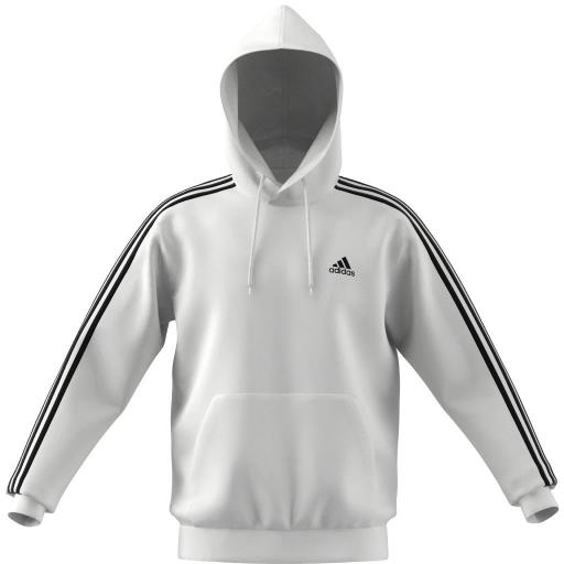 Sudadera Adidas Blanca 3S FL HD IJ6476 Hombre [0]