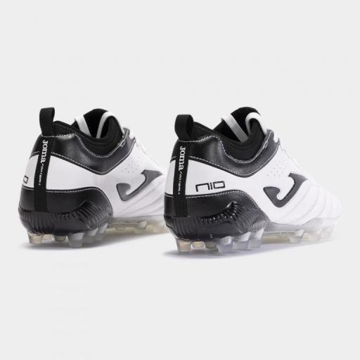 BOTA DE FUTBOL JOMA NUMERO 10 BLANCO NEGRO ARTIFICIAL N10W2402AG [1]