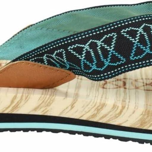 CHANCLA PISCINA MUJER S.LANZAROTE LADY 2401 NEGRO CELESTE SLANLS2401 [1]