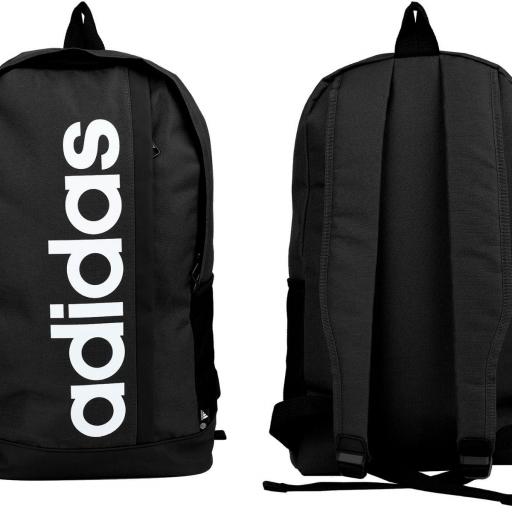 MOCHILA ADIDAS LINEAR BP NEGRA BLANCA HT4746 [1]