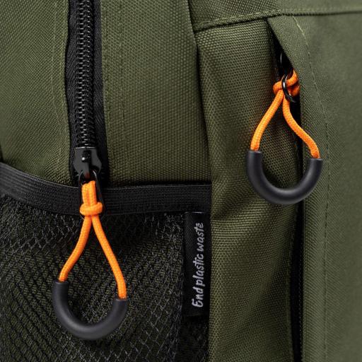 MOCHILA MUNICH BACKPACK SLIM 7113488 VERDE NARANJA [4]