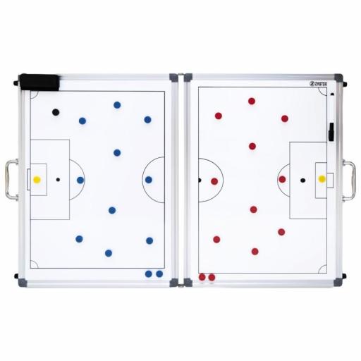 Pizarra táctica magnética 60x90 plegable Fútbol 4032 [2]