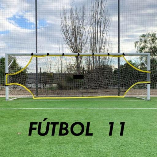 Red Precisión Futbol 11 (7,32 m x 2,44 m) Para Portería  [0]