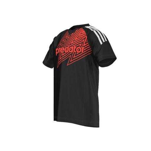 Camiseta Predator negra-roja S88062 [2]