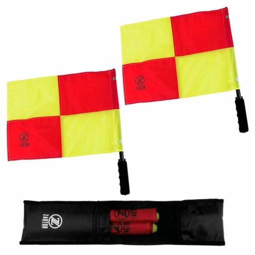 Set banderines árbitro giratorios c/funda PREMIER-C - Cuadros 4542 [3]
