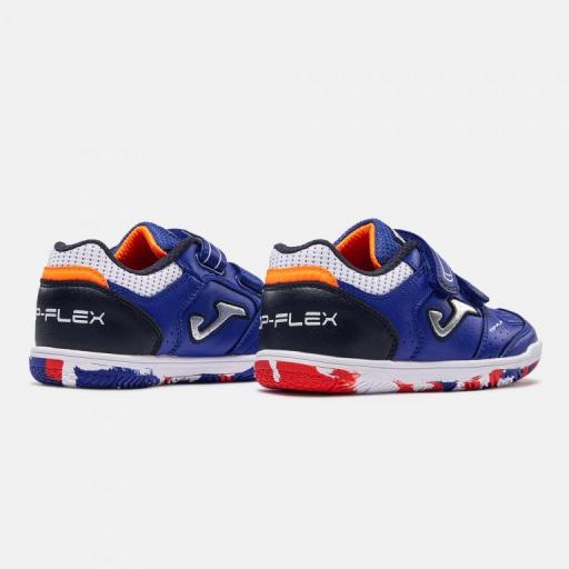 ZAPATILLA TOP FLEX JR AZUL INDOOR TPJW2634INV [1]