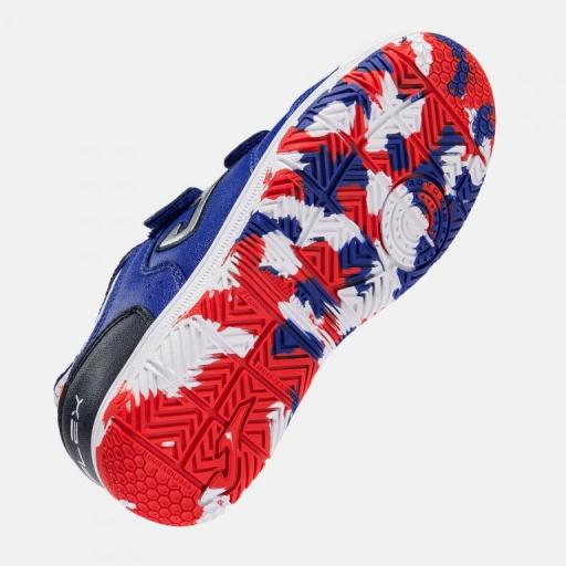ZAPATILLA TOP FLEX JR AZUL INDOOR TPJW2634INV [4]
