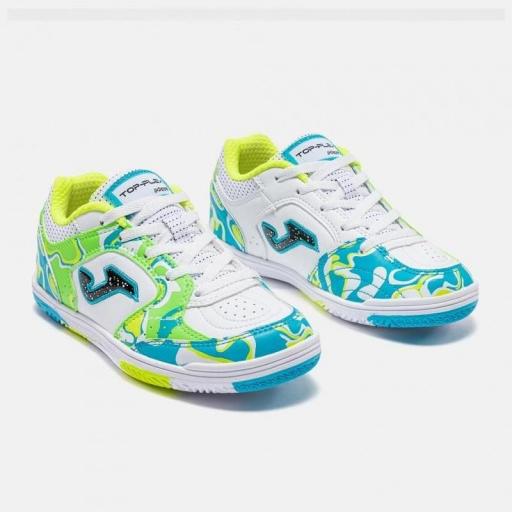 ZAPATILLA TOP FLEX JUNIOR MULTICOLOR INDOOR TPJS2662IN [3]