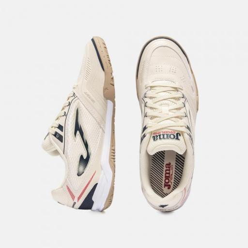 Zapatillas fútbol sala Dribling indoor beige DRIW2625IN [3]