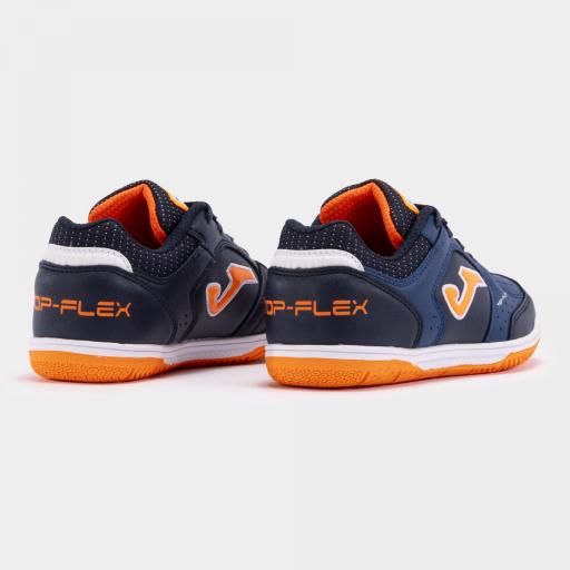 Zapatillas fútbol sala Top Flex Jr indoor junior azul naranja TPJW2433IN [3]