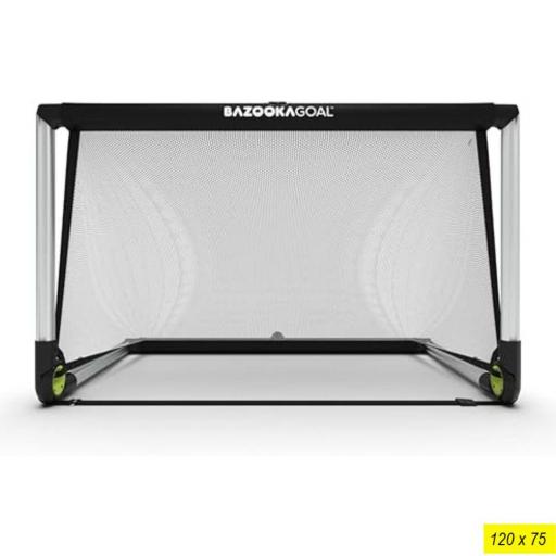 BazookaGoal 120x75 Aluminio Plata- Blanco