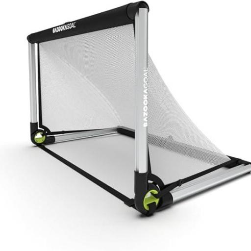 BazookaGoal Personalizable 120x75 Aluminio Plata- Blanco [1]