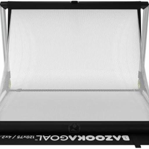 BazookaGoal 120x75 Aluminio Plata- Blanco [2]