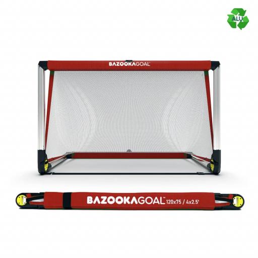 BazookaGoal Aluminio Plata 120x75 red roja Blanco [0]
