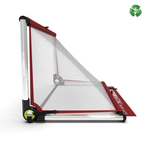 BazookaGoal Aluminio Plata 120x75 red roja Blanco [2]
