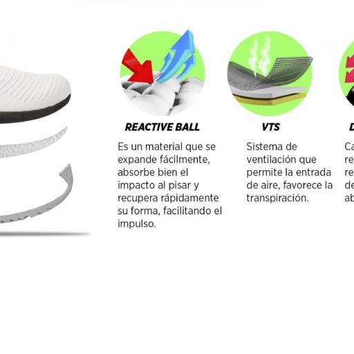 Zapatillas pickleball Picklet 24 unisex blanco PICKW2402  [2]